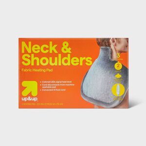 Open Box - up&up - Neck & Shoulder Heating Pad - up & up Gray